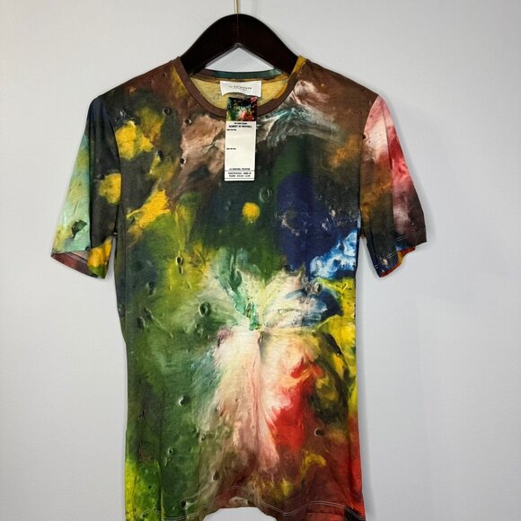 La Galeriste Other - La Galeriste Yin Yang Wearable Art Colofull T-Shirt  Size: M
